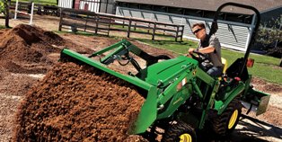 John Deere compact tractors